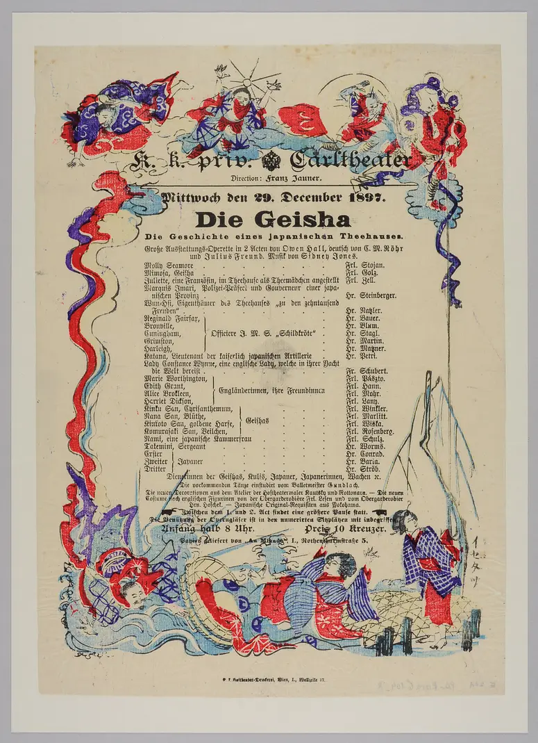 Die Geisha oder Die Geschichte eines japanischen Theehauses
