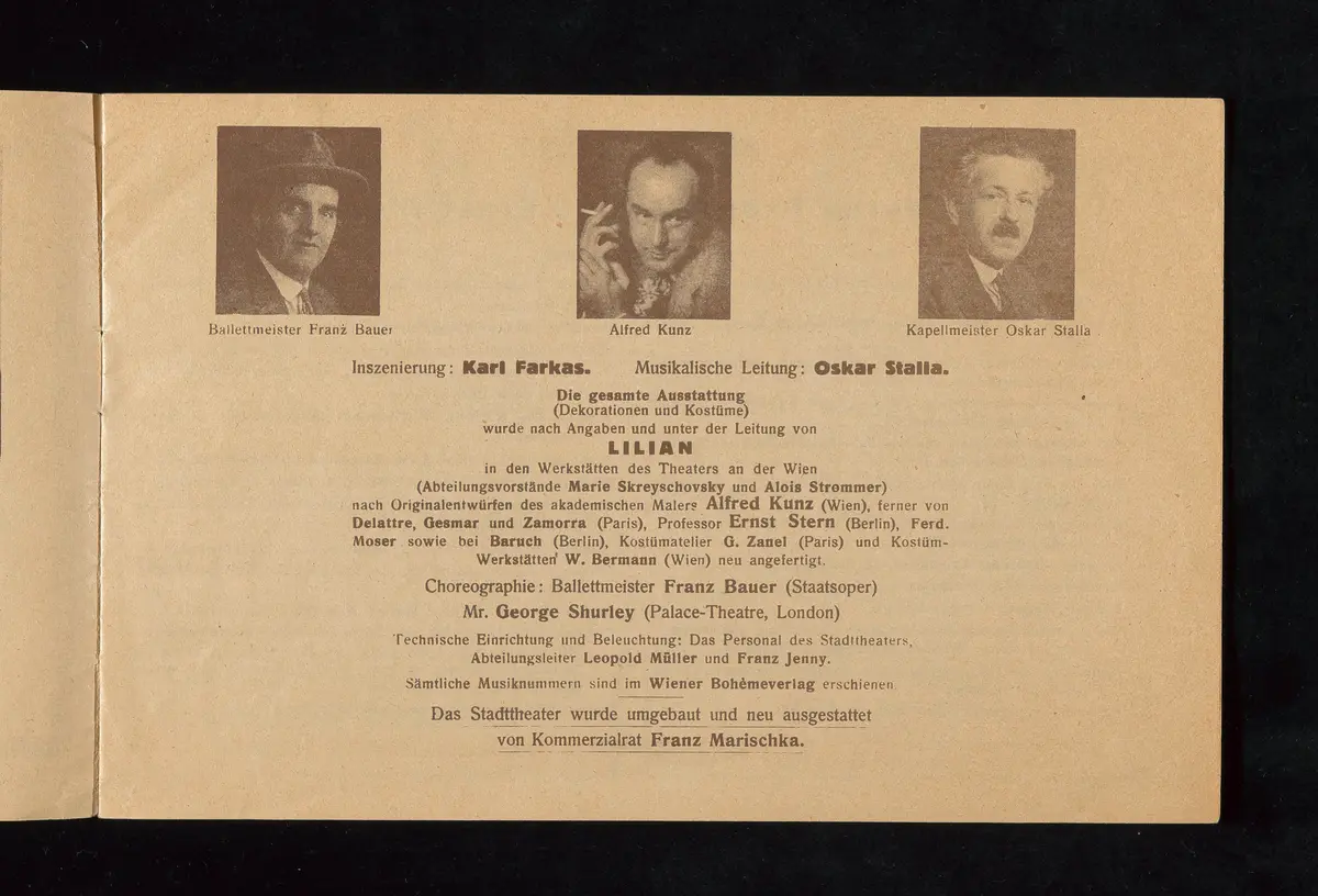 Wien lacht wieder, Die Revue der Stars