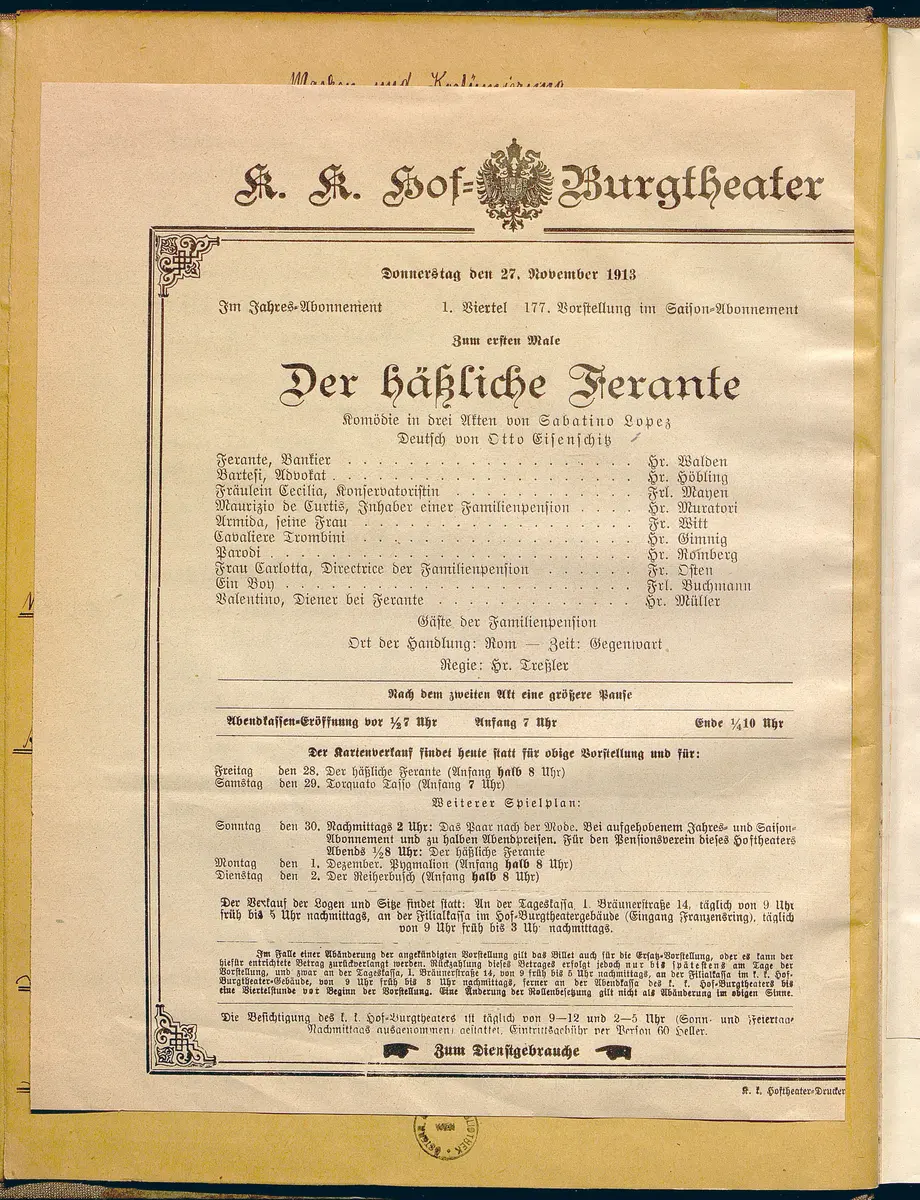 Der häßliche Ferante