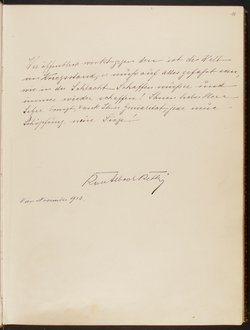 Gästebuch. Atelier Franz-Xaver Setzer, Wien