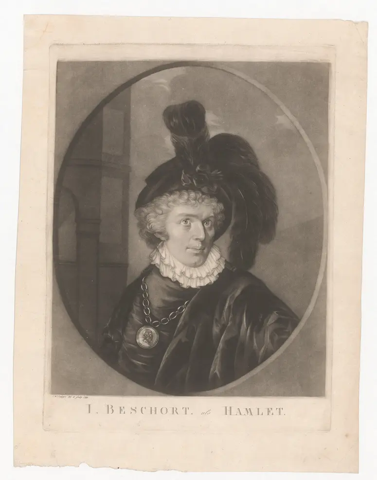 Jonas Friedrich Beschort, Verweis auf Stücktitel: Hamlet