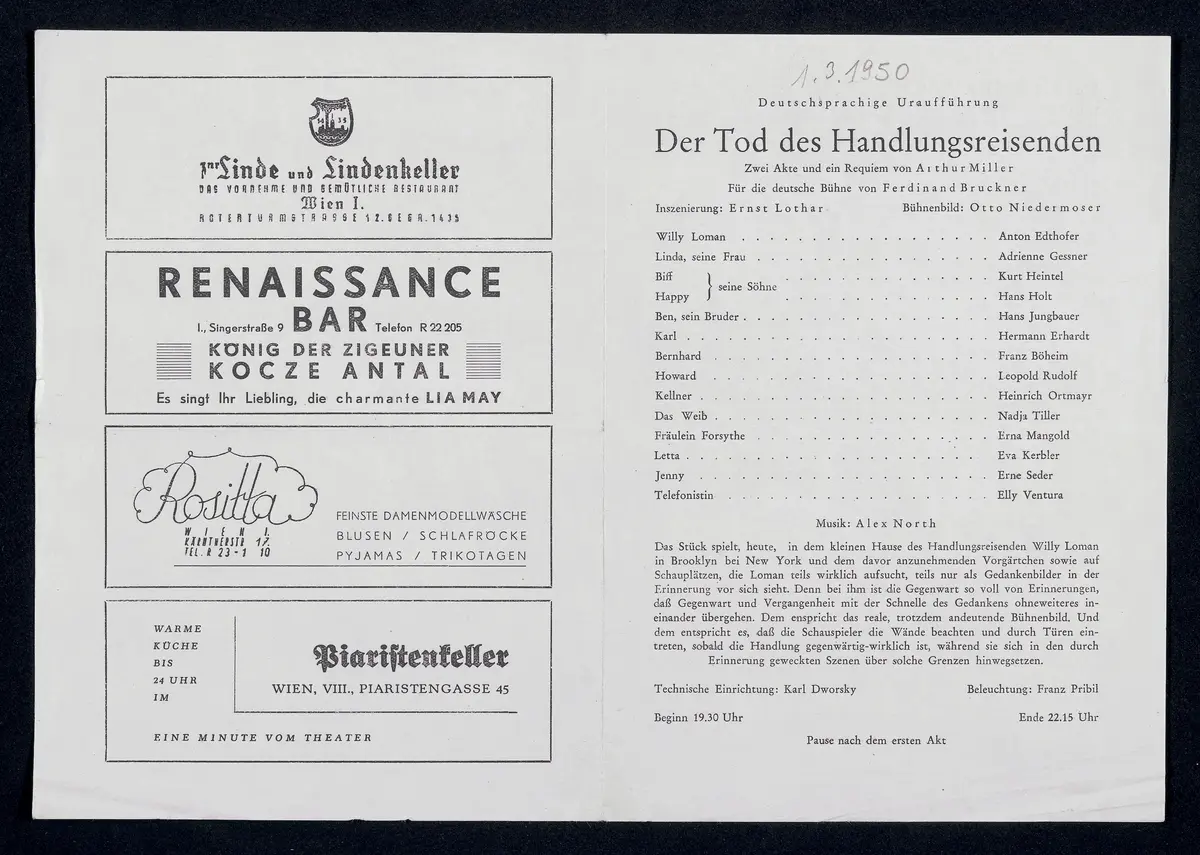 Der Tod eines Handlungsreisenden