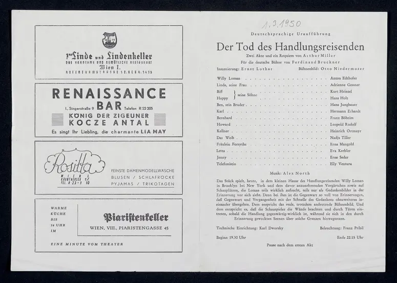 Der Tod eines Handlungsreisenden