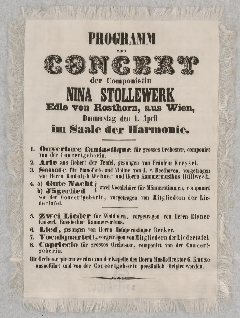 Konzert der Komponistin Nina Stollewerk