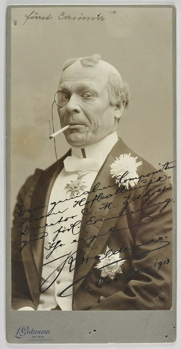 Richard Waldemar, Verweis auf Stücktitel: Fürst Casimir