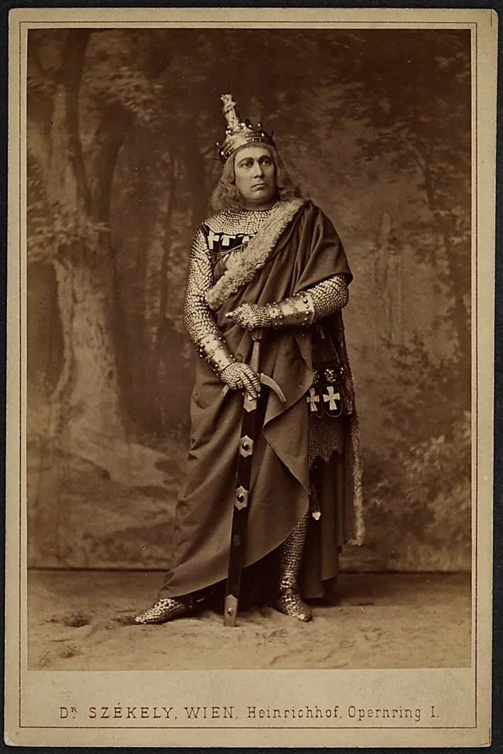 Konrad Hallenstein, Verweis auf Stücktitel: König Heinrich IV.