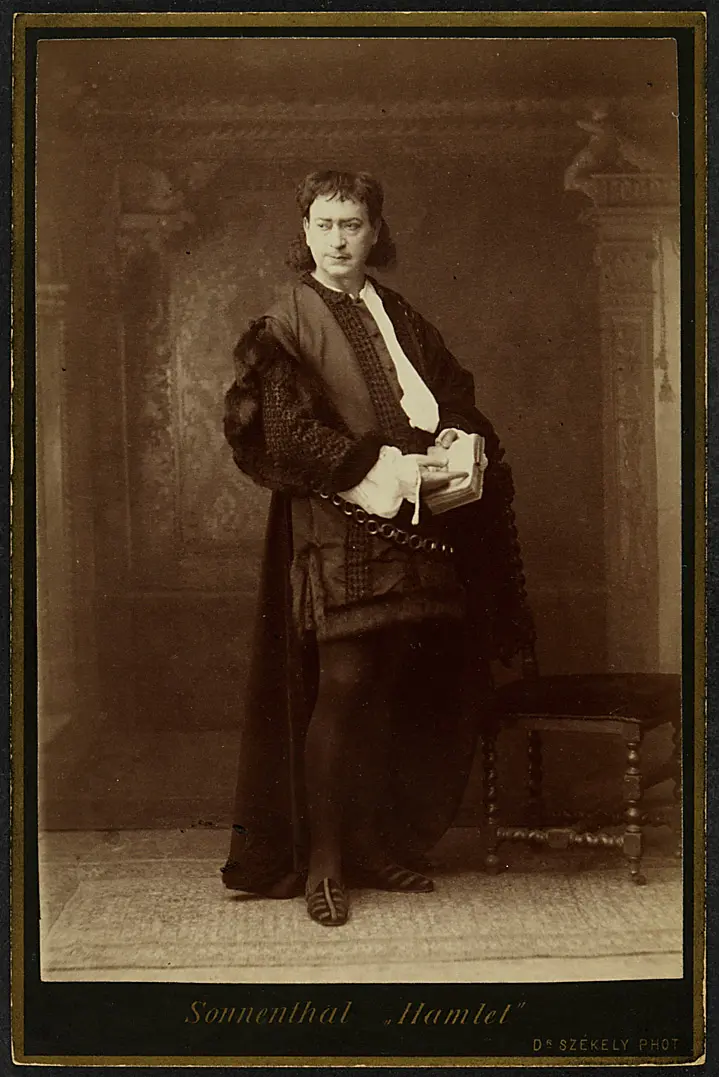 Adolf von Sonnenthal, Verweis auf Stücktitel: Hamlet