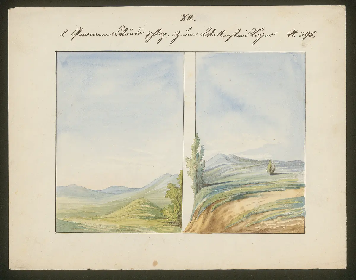 Wallensteins Lager, Titel der Serie: Dekorationsfundus der Hoftheater (Altbestand aus der ersten Hälfte des 19. Jh.)