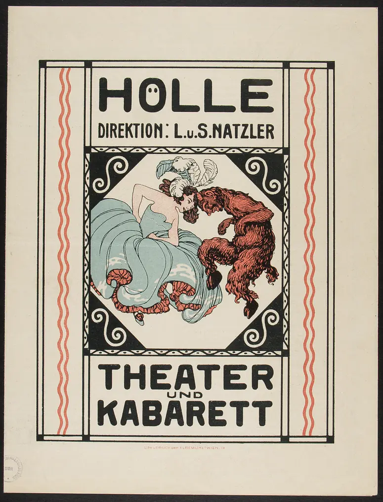 Theater und Kabarett Hölle, Die Spieluhr, Fürstin Xarakow, Don Quixote, Der junge Medardus oder Die schöne Helena