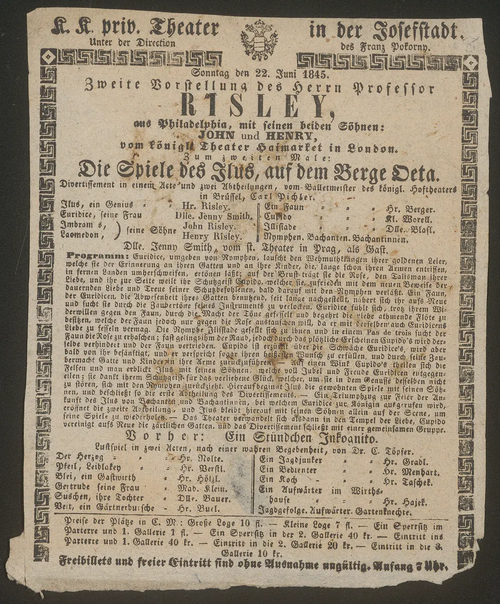 Die Spiele des Ilus auf dem Berge Oeta, Ein Stündchen inkognito
