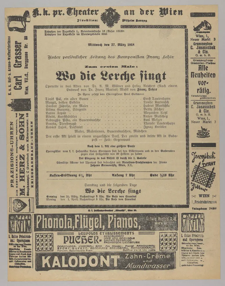 Wo die Lerche singt