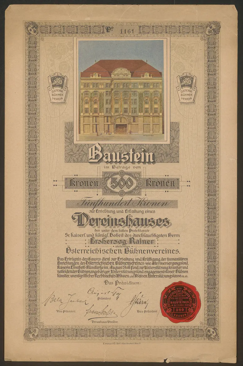 Wien (allgemein), Österreichischer Bühnenverein
