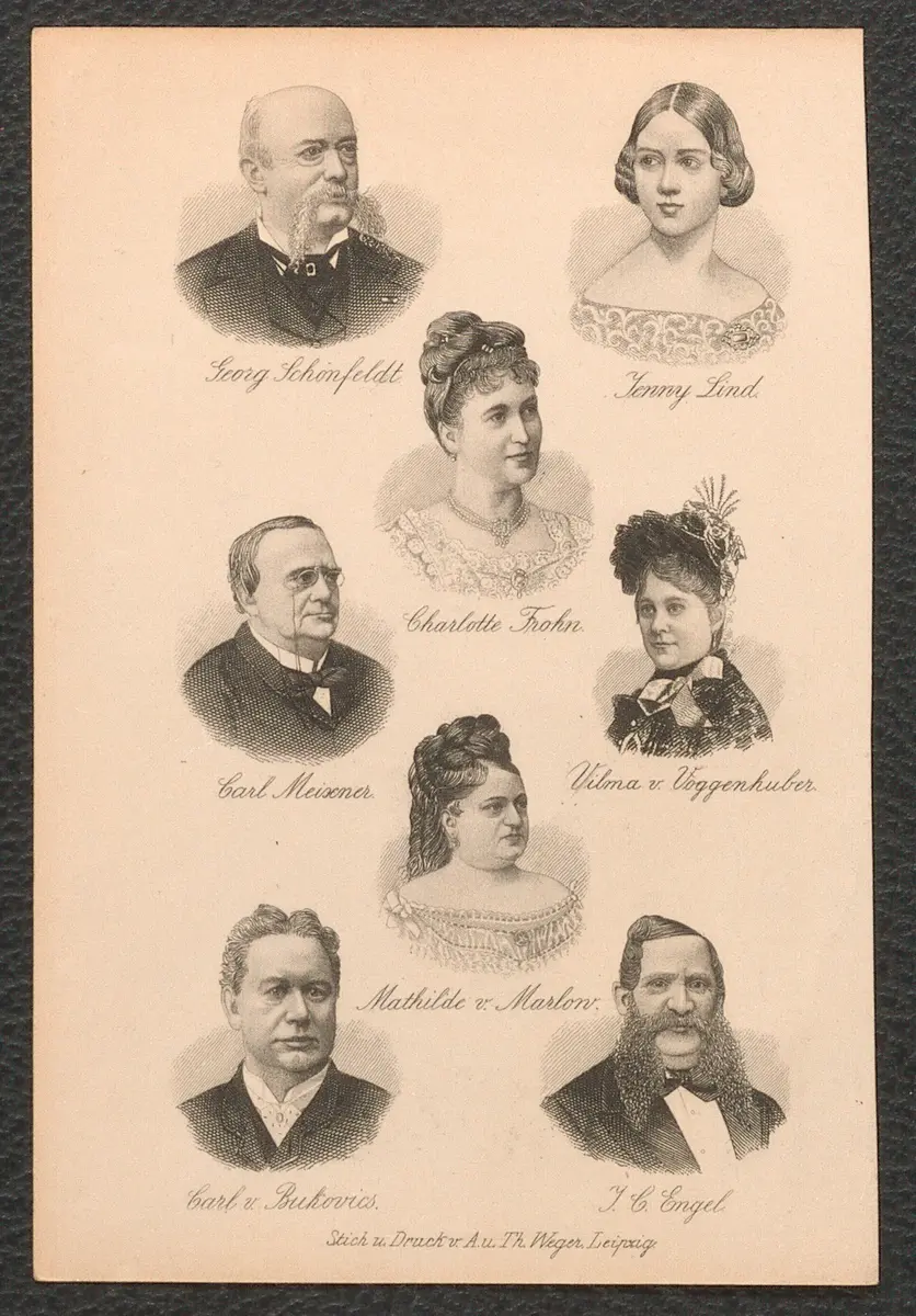 Theaterpersönlichkeiten des 19. Jahrhunderts