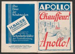 Chauffeur! Ins Apollo!