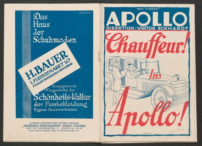 Chauffeur! Ins Apollo!