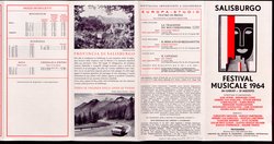 Salzburger Festspiele 1964, Titel in Vorlageform: Salzburgo Festival musicale 1964, Verweis auf Stücktitel: Cosi fan tutte, Verweis auf Stücktitel: Figaros Hochzeit, Verweis auf Stücktitel: Lucio Silla, Verweis auf Stücktitel: Die Zauberflöte, Verweis auf Stücktitel: Ariadne auf Naxos, Verweis auf Stücktitel: Elektra, Verweis auf Stücktitel: Der Rosenkavalier, Verweis auf Stücktitel: Macbeth, Verweis auf Stücktitel: Jedermann, Verweis auf Stücktitel: Faust, Verweis auf Stücktitel: Die lustigen Weiber von Windsor