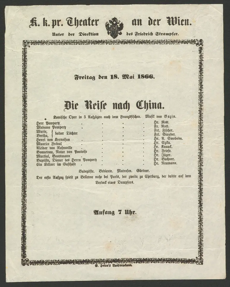 Die Reise nach China