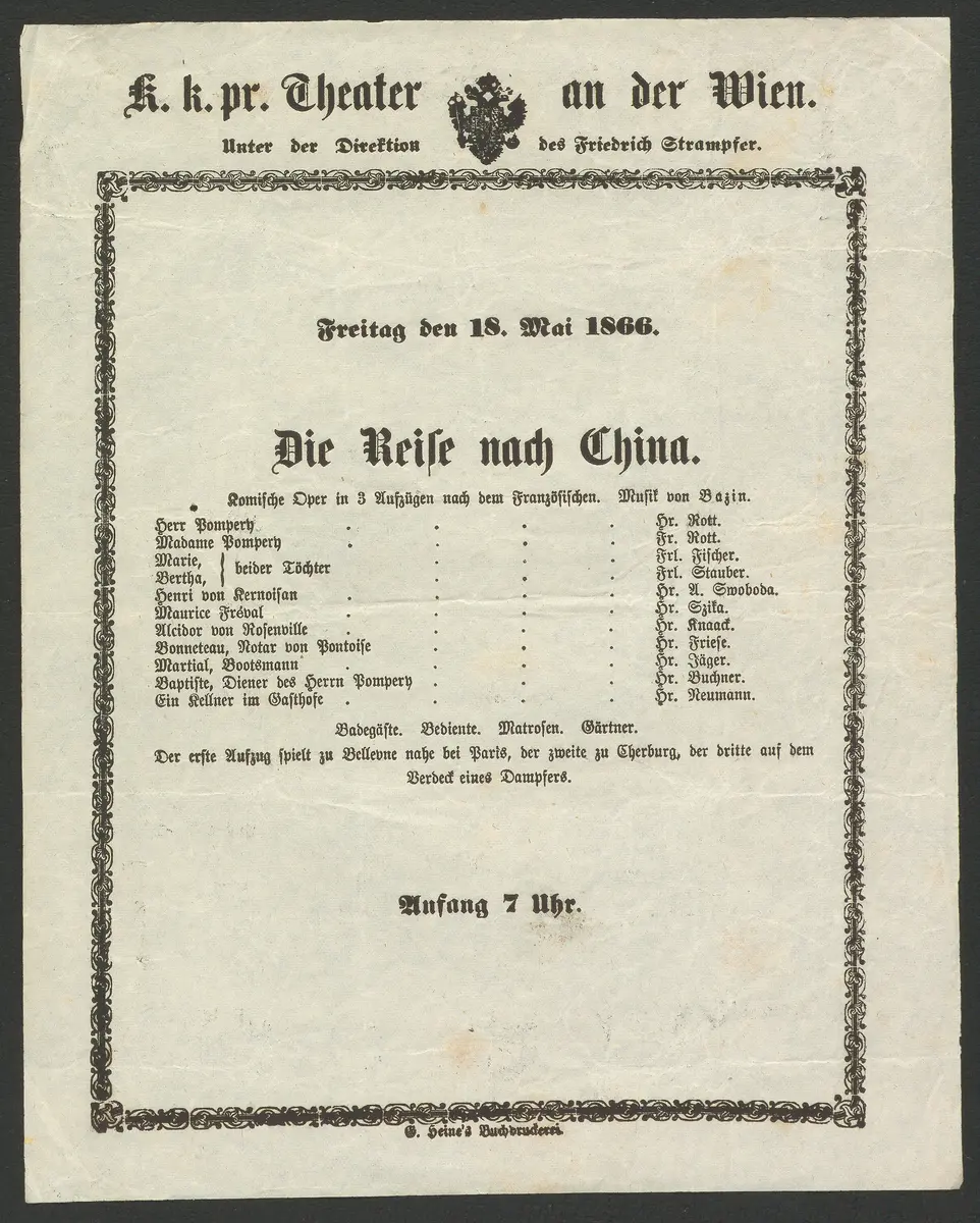 Die Reise nach China