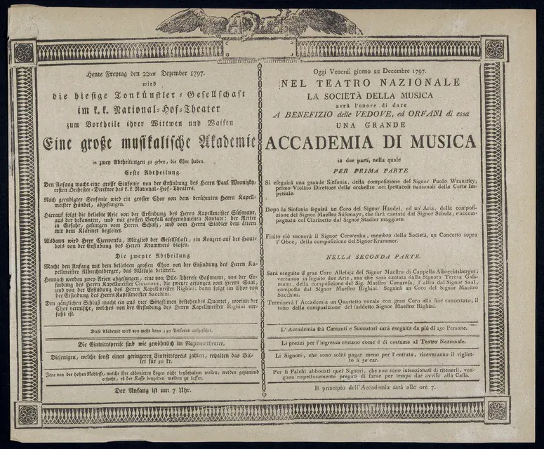 Eine große musikalische Akademie