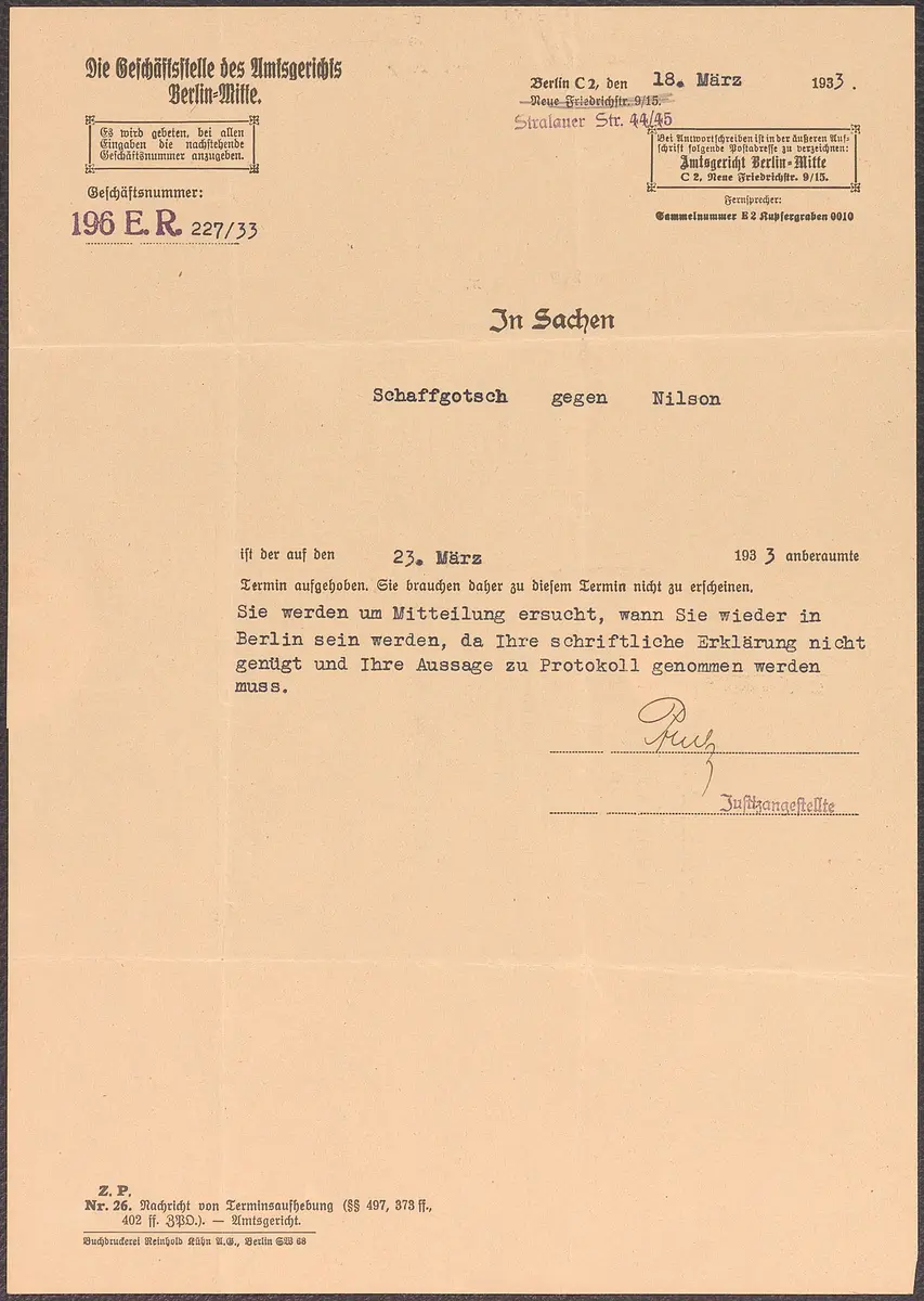 amtliches Papier