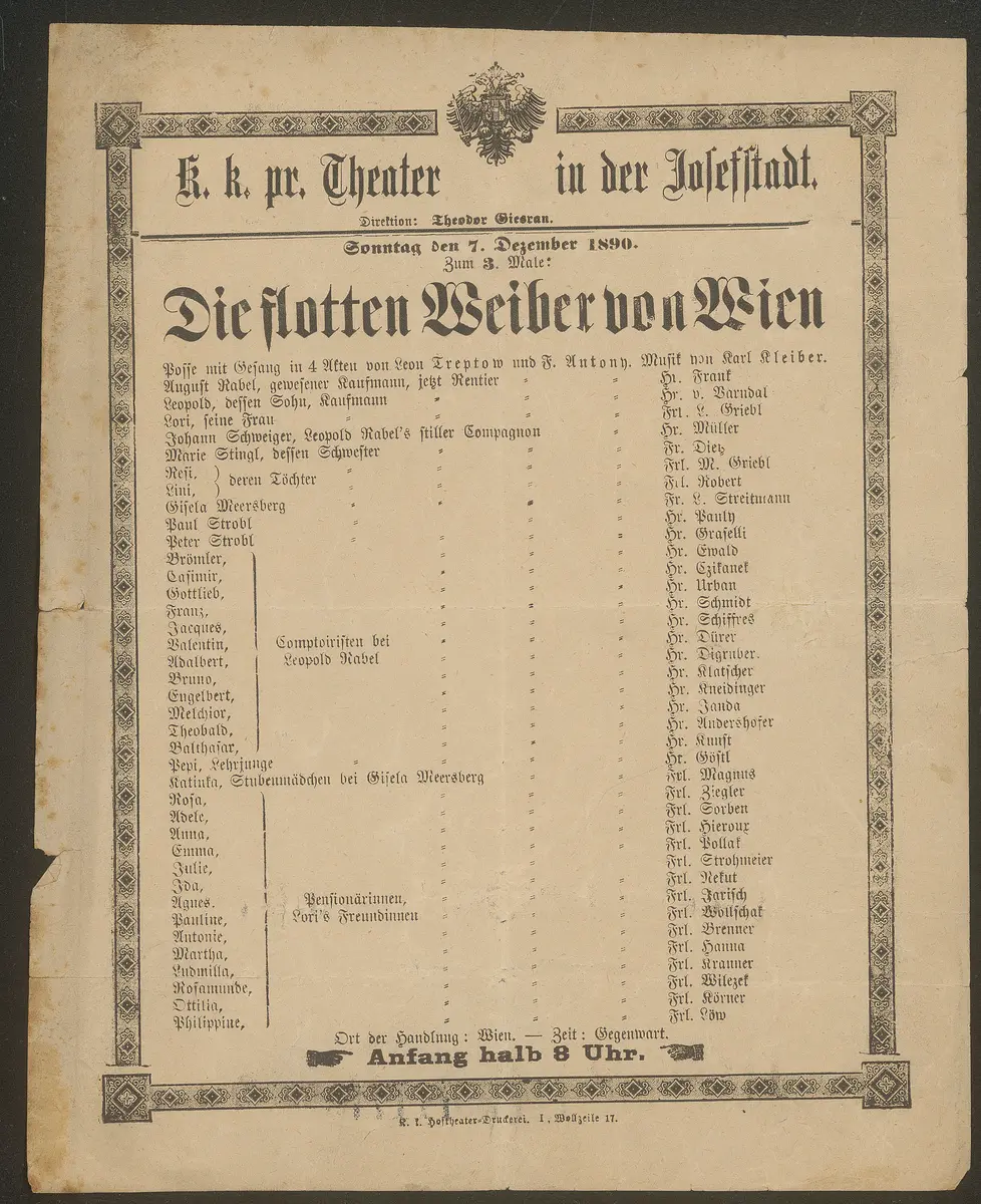 Die flotten Weiber von Wien