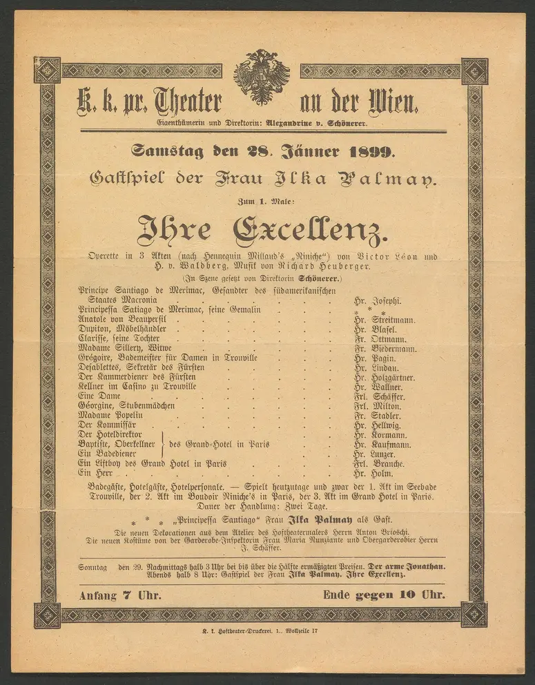 Ihre Excellenz