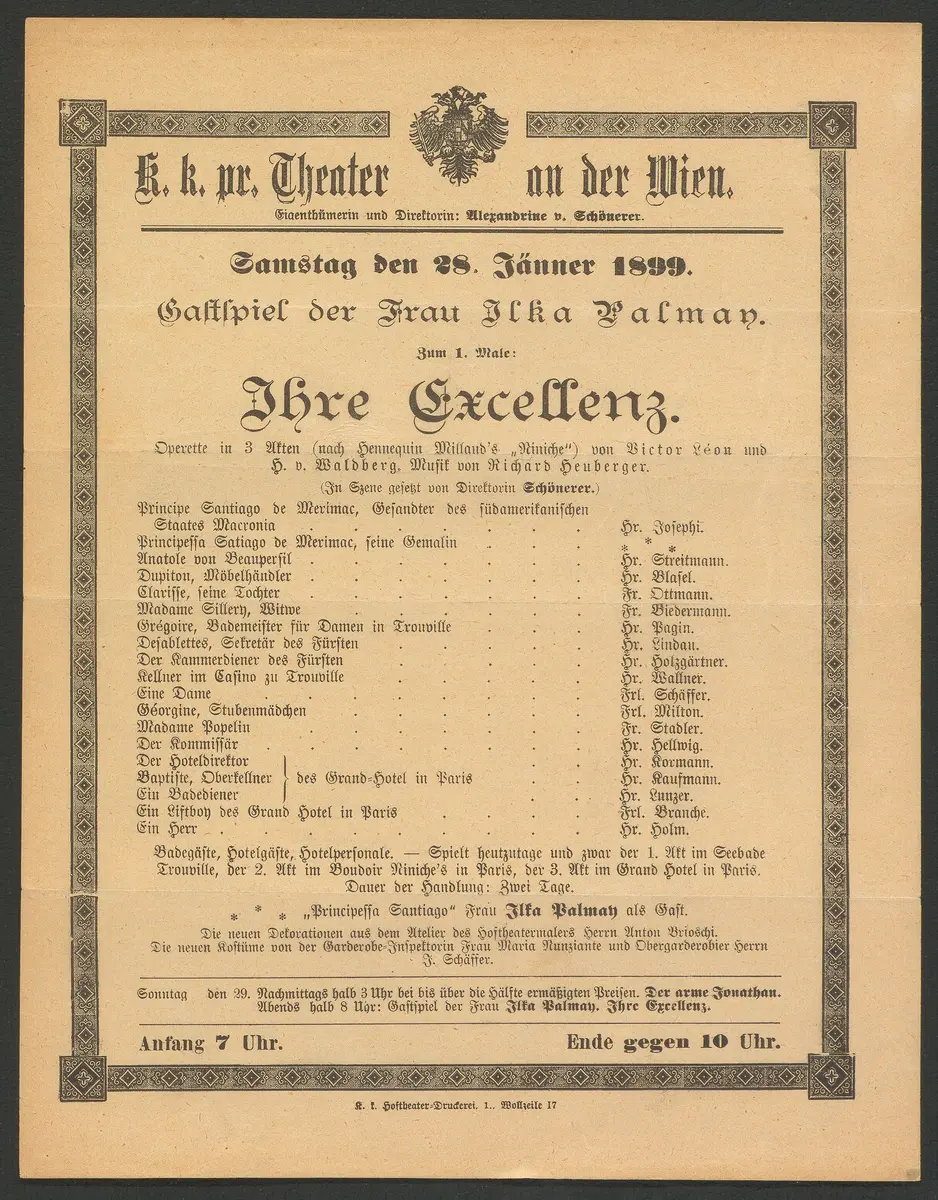 Ihre Excellenz