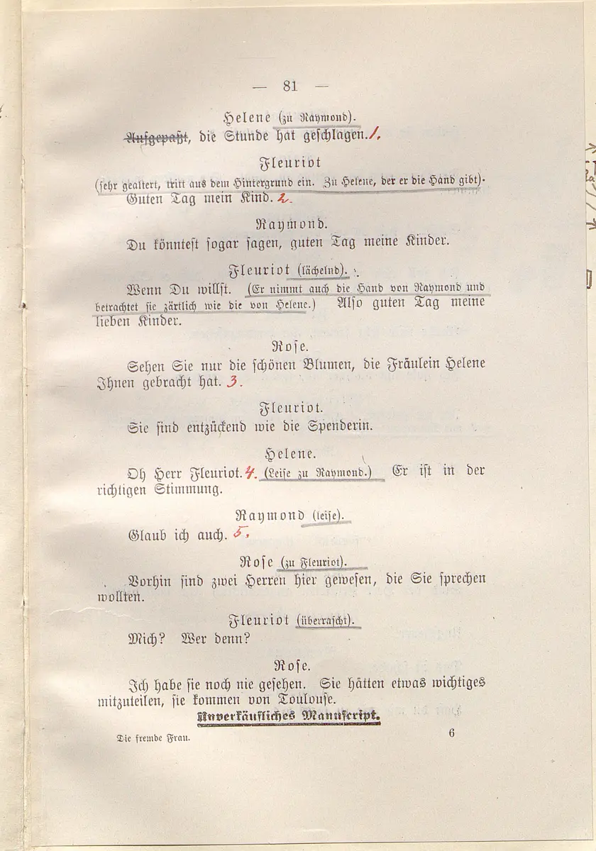Die fremde Frau