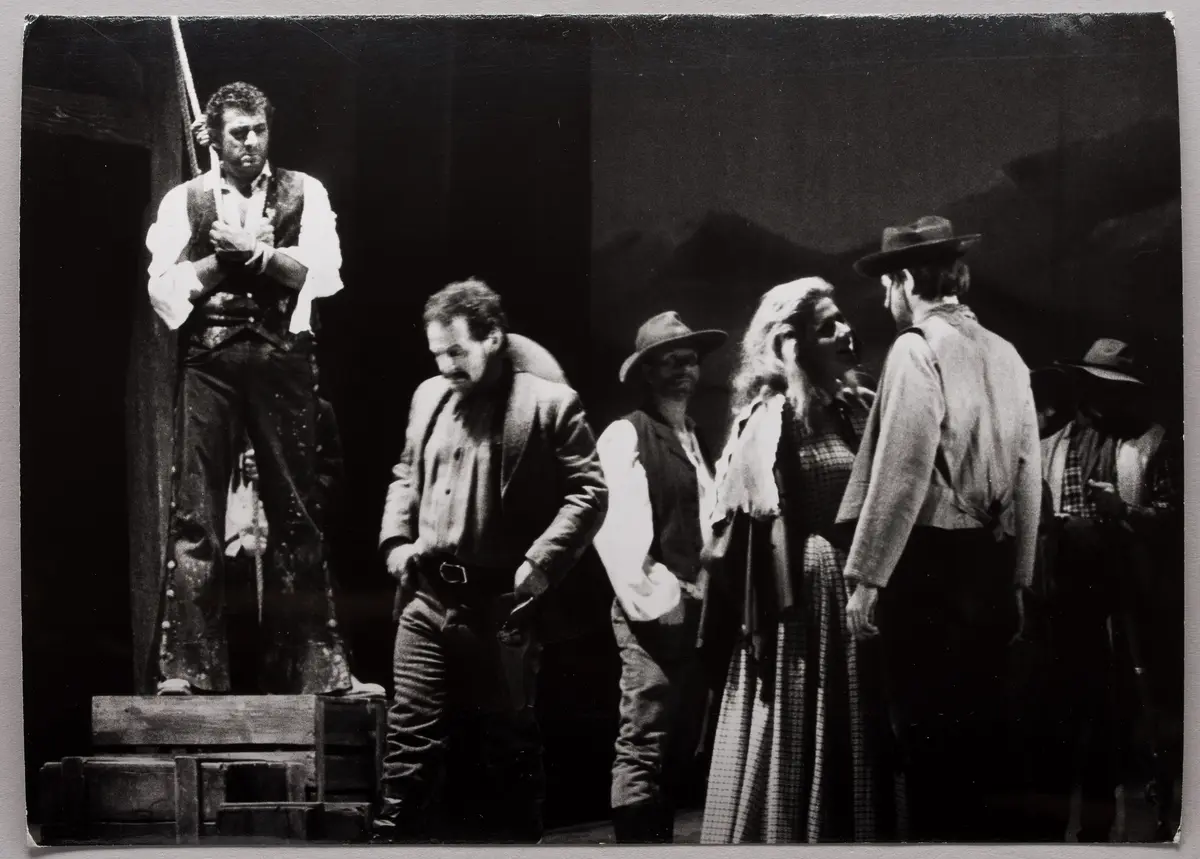 Plácido Domingo, Verweis auf Stücktitel: La fanciulla del West