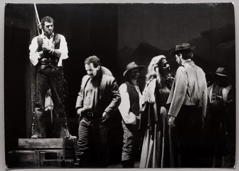 Plácido Domingo, Verweis auf Stücktitel: La fanciulla del West