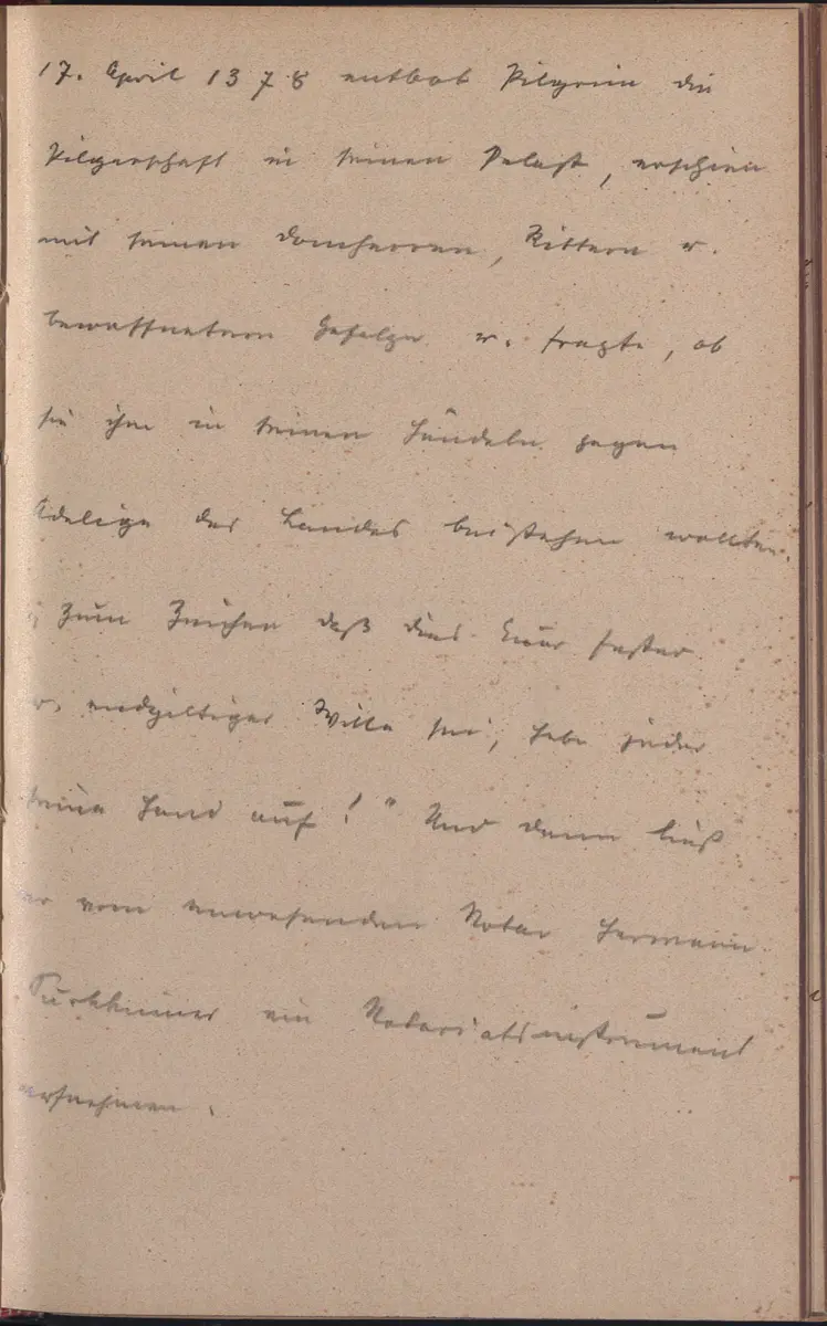 Aufzeichnung