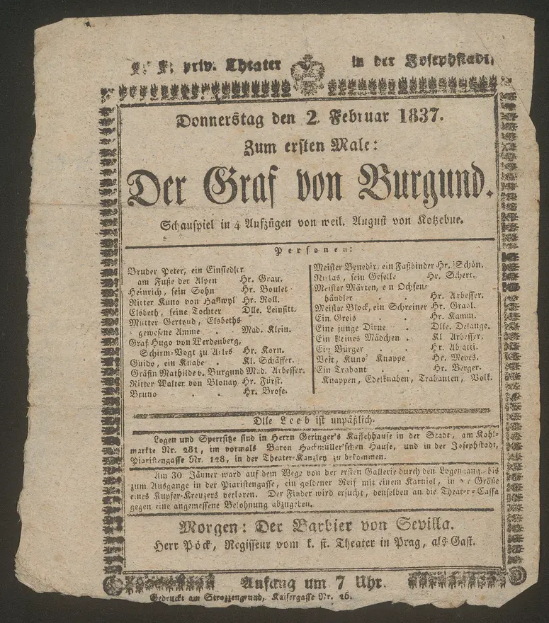 Der Graf von Burgund