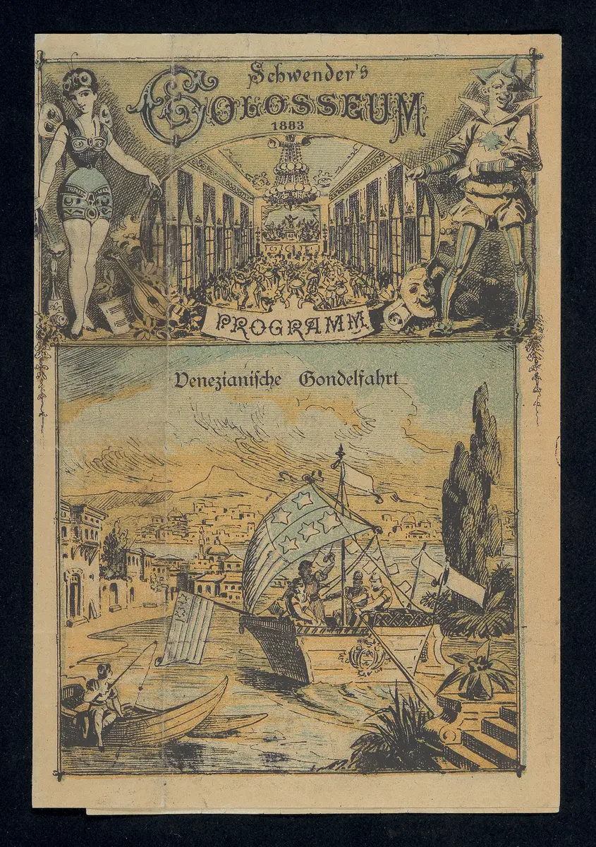 Schwender's Colosseum, Weiterer Titel: Carnevals-Programm 1883