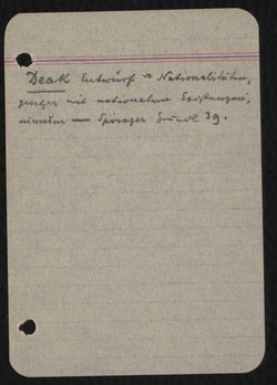 Skizzenbuch I / Österreich I