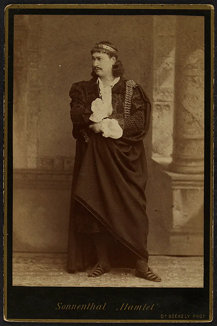 Adolf Ritter von Sonnenthal, Verweis auf Stücktitel: Hamlet