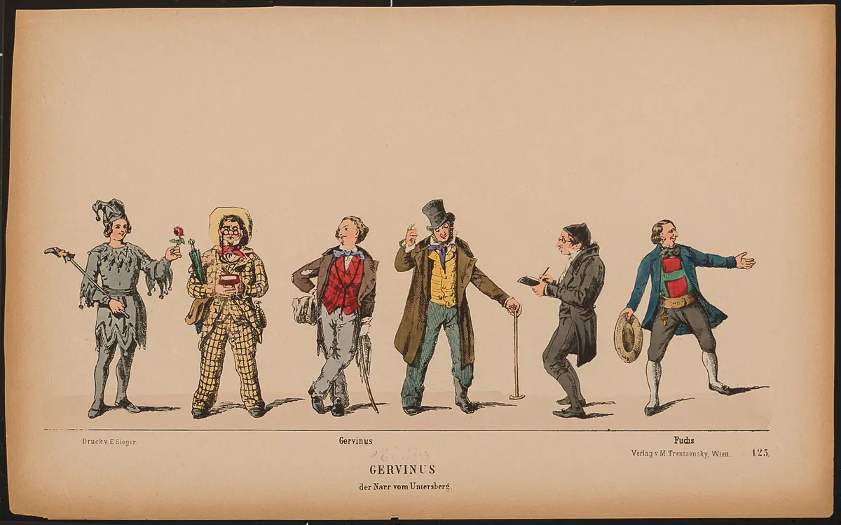 Gervinus - der Narr vom Untersberg, Titel der Serie: Trentsensky-Bogen, Titel der Serie: Großes Theater