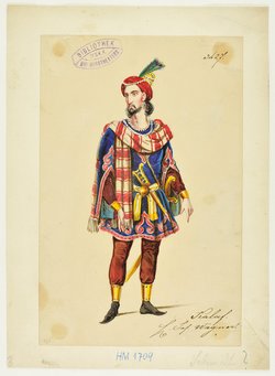 Turandot, Prinzessin von China, Suchtitel: Turandot, Titel der Serie: Figurinen des k.k. Hof-Burgtheaters