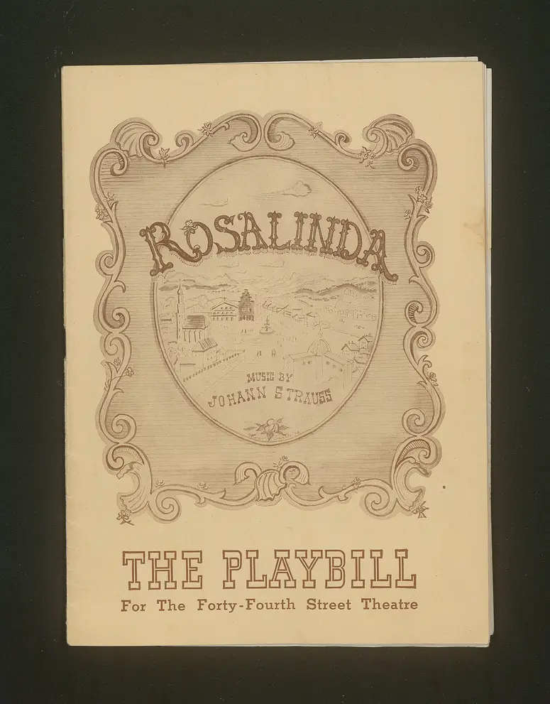 Die Fledermaus (Rosalinda)
