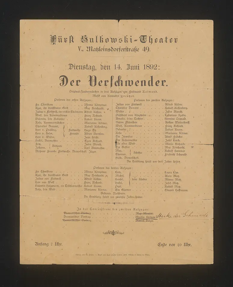 Der Verschwender