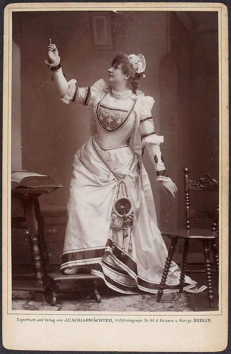 Ida Hiedler, Verweis auf Stücktitel: Die Meistersinger von Nürnberg