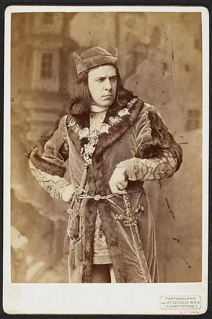 Josef Lewinsky, Verweis auf Stücktitel: Richard III.