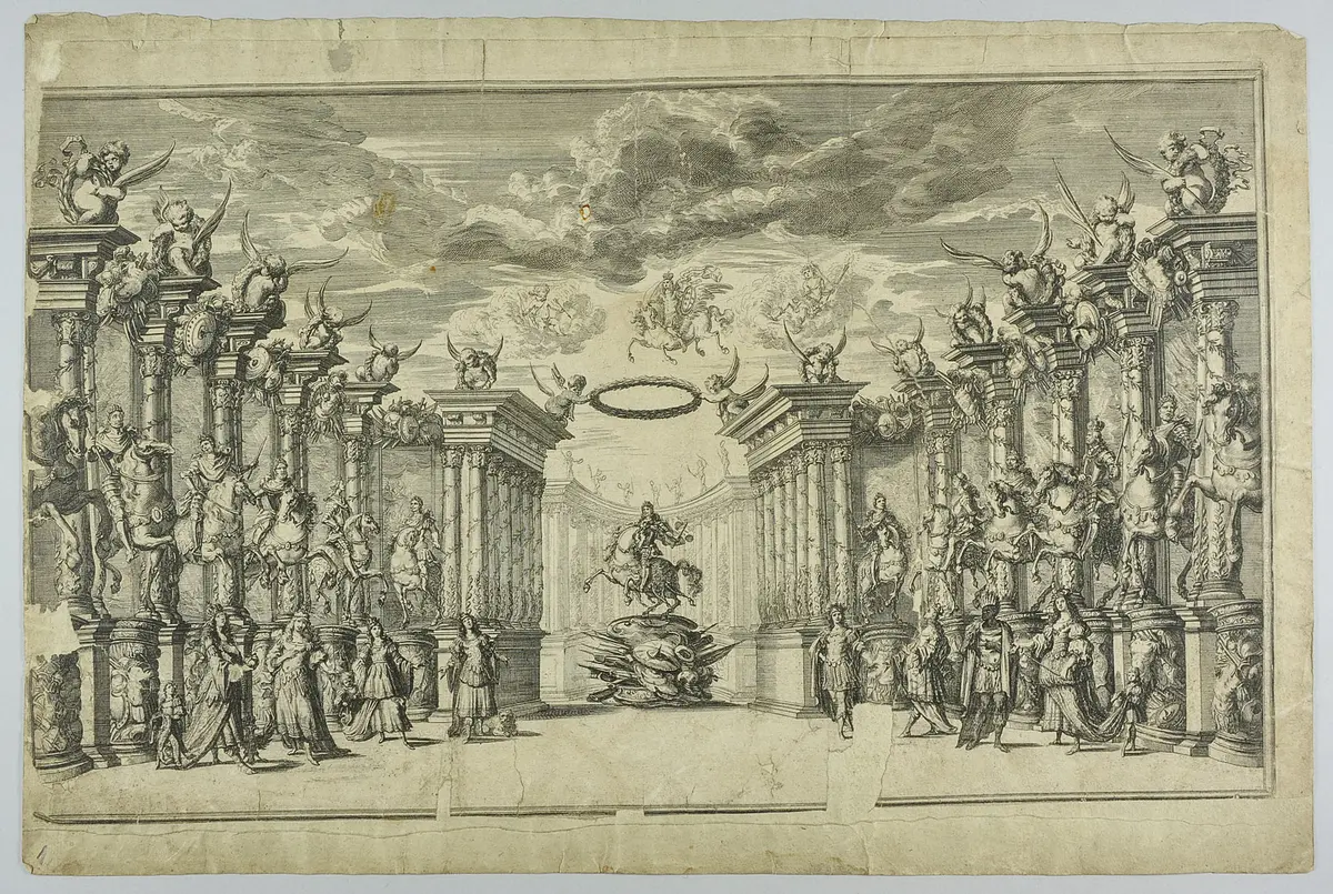 Il Pomo d'Oro, Titel in Vorlageform: Il Pomo d'Oro. Festa Teatrale Rappresenta in Vienna per l'augustissime Nozze delle Sacre Cesaree Reali Maesta di Leopoldo e Margherita., Alternativtitel: Der guldene Apfel