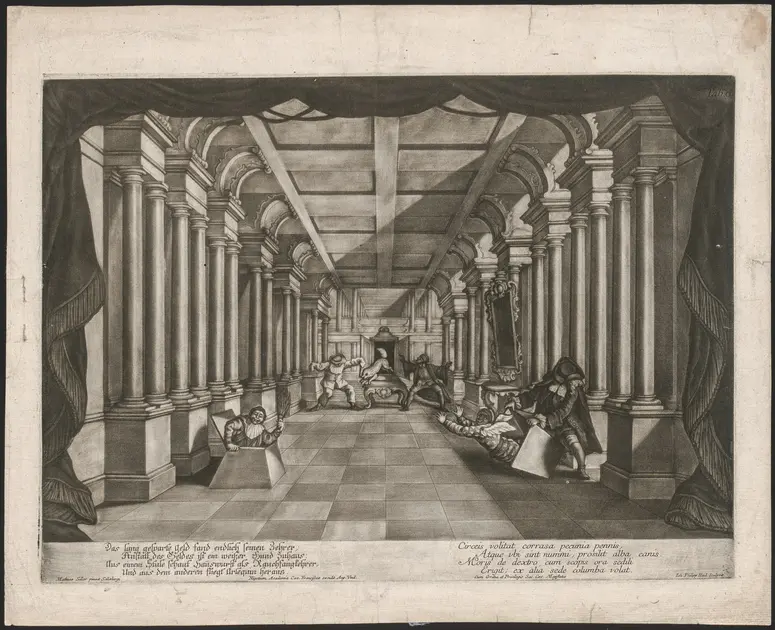 Der Schwätzer und der Leichtgläubige, Suchtitel: Commedia dell'arte
