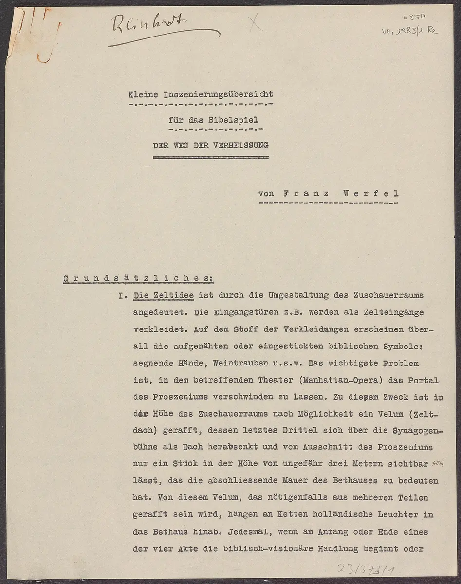 Der Weg der Verheißung