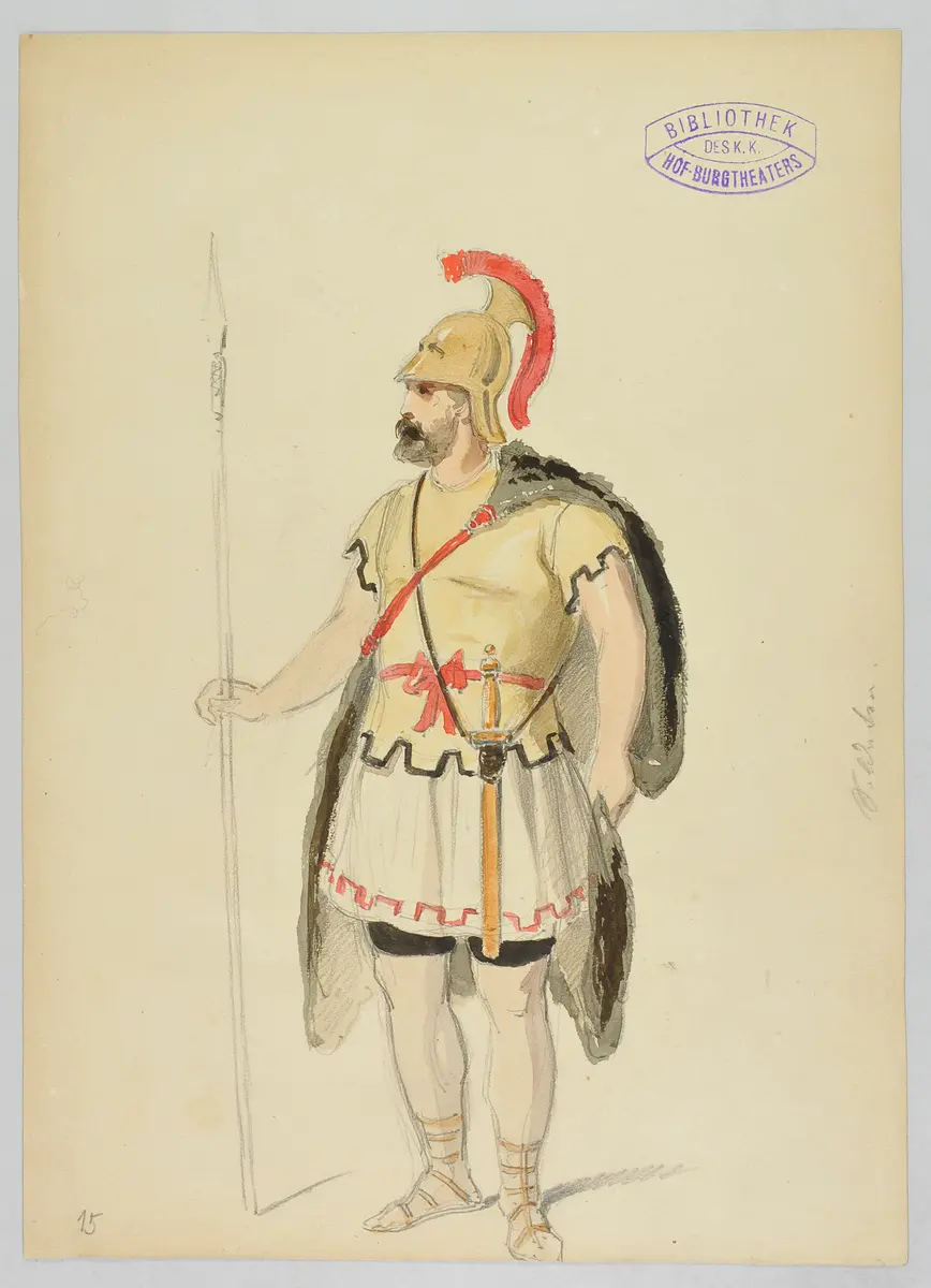 Ein Wintermärchen, Originaltitel: The Winter's Tale, Titel der Serie: Figurinen des k.k. Hof-Burgtheaters