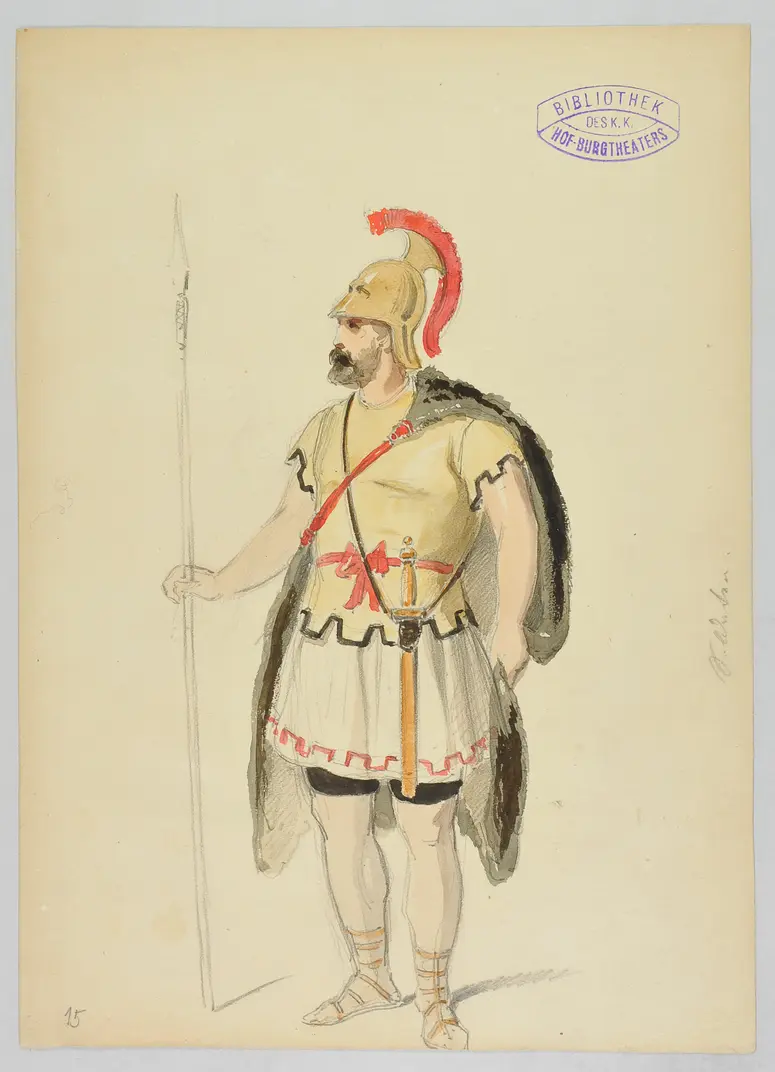 Ein Wintermärchen, Originaltitel: The Winter's Tale, Titel der Serie: Figurinen des k.k. Hof-Burgtheaters