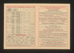 Salzburger Festspiele 1928, Verweis auf Stücktitel: Fidelio, Verweis auf Stücktitel: Die Zauberflöte, Verweis auf Stücktitel: Cosi fan tutte, Verweis auf Stücktitel: Die Räuber, Verweis auf Stücktitel: Iphigenie auf Tauris, Verweis auf Stücktitel: Jedermann, Verweis auf Stücktitel: Das Perchtenspiel