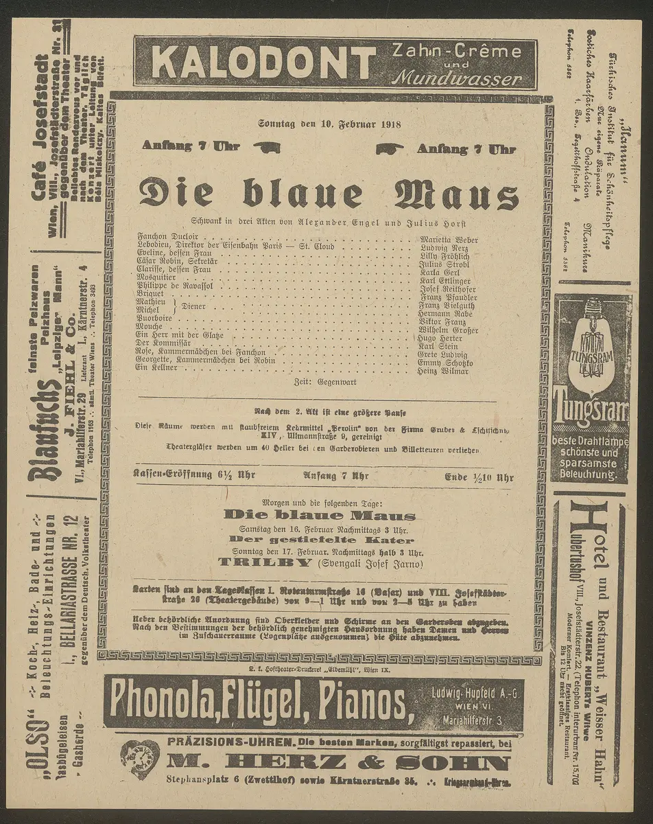 Die blaue Maus