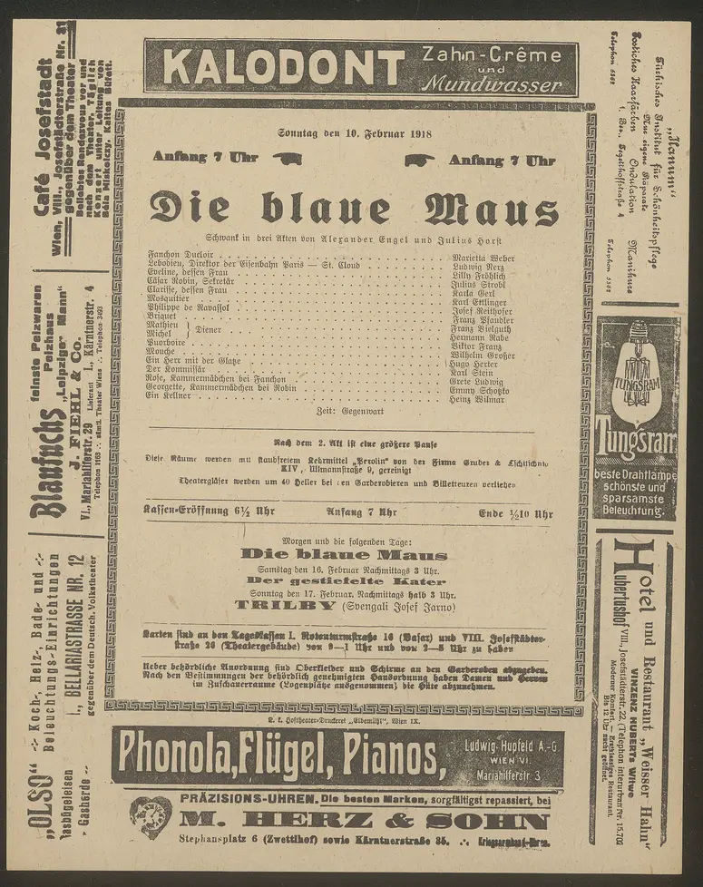 Die blaue Maus