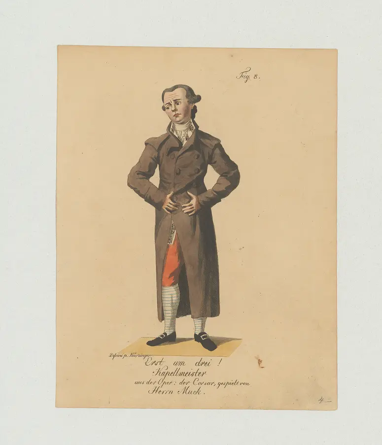 Alois Muck, Name der Zeitschrift: Münchner Theater-Journal, Verweis auf Stücktitel: Der Korsar